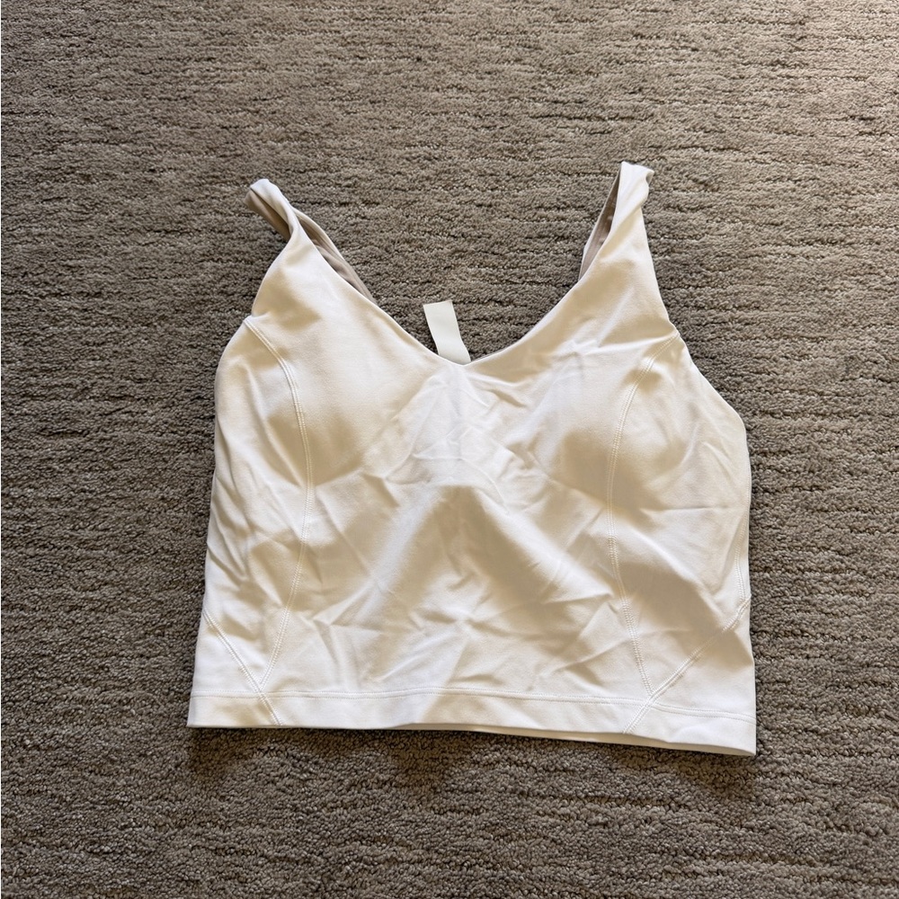 Lululemon top white never worn